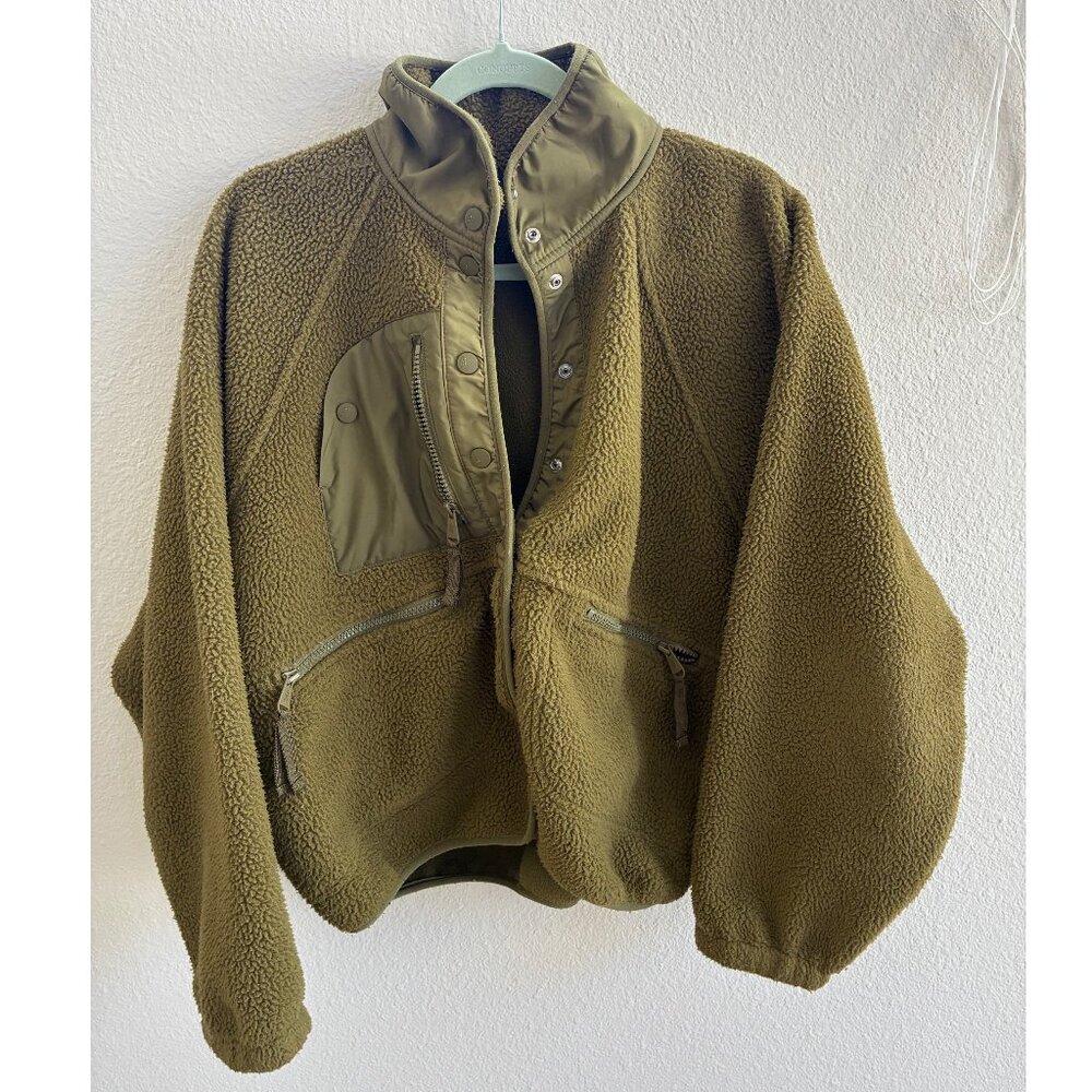Free People Hit The Slopes Fleece Jacket